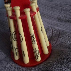 It a really Louisville sugger with players signatures